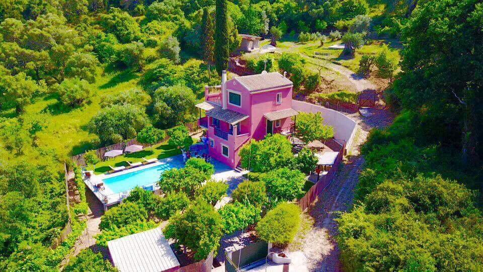 Villa Casa Elisabetta Corfu Kynopiástai Esterno foto