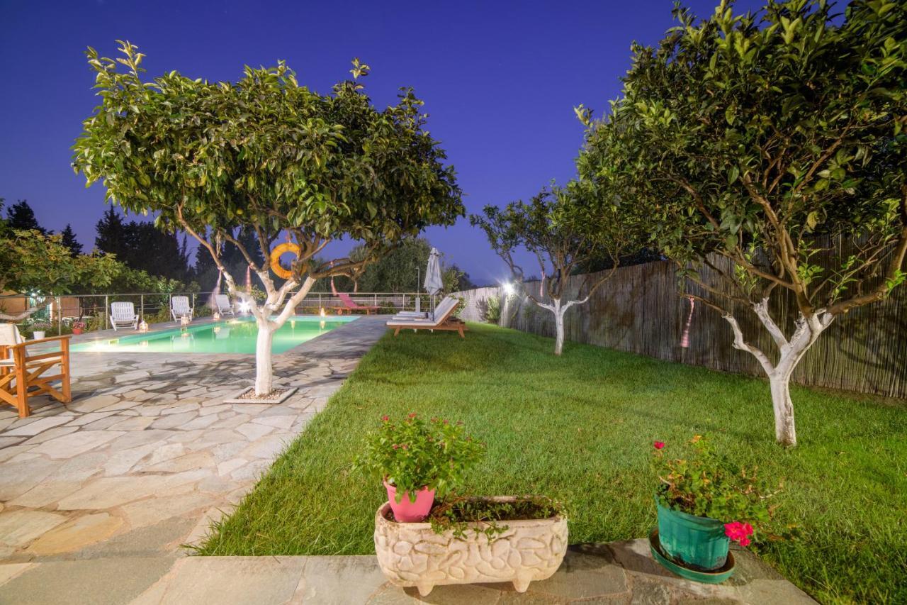 Villa Casa Elisabetta Corfu Kynopiástai Esterno foto