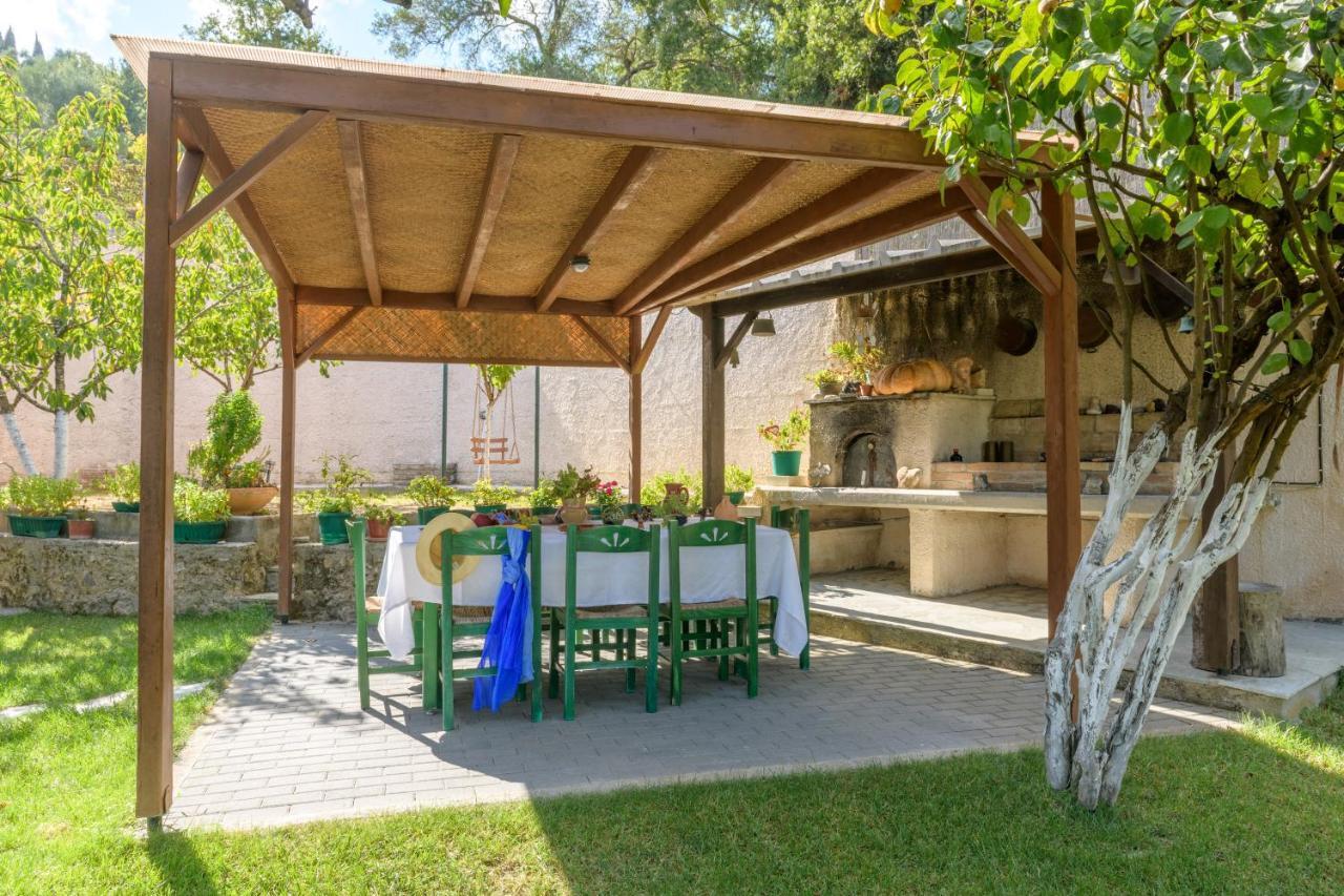 Villa Casa Elisabetta Corfu Kynopiástai Esterno foto