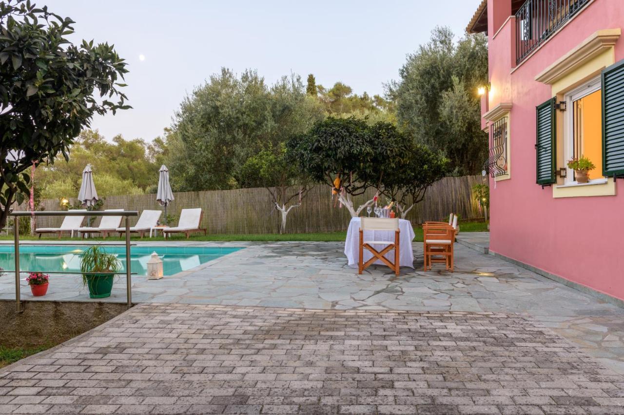 Villa Casa Elisabetta Corfu Kynopiástai Esterno foto