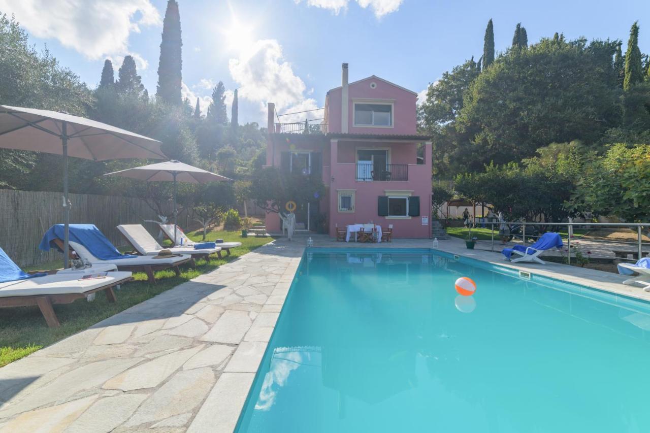 Villa Casa Elisabetta Corfu Kynopiástai Esterno foto