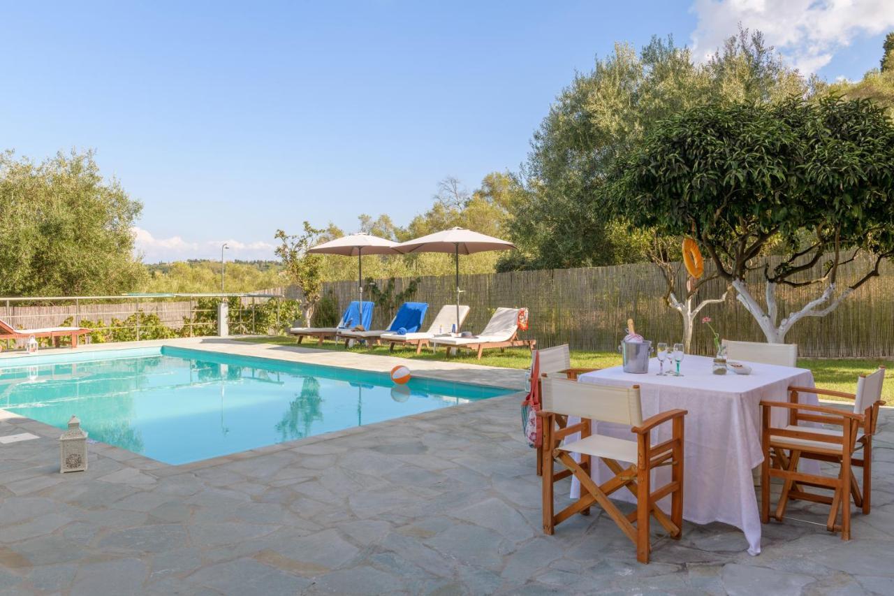 Villa Casa Elisabetta Corfu Kynopiástai Esterno foto