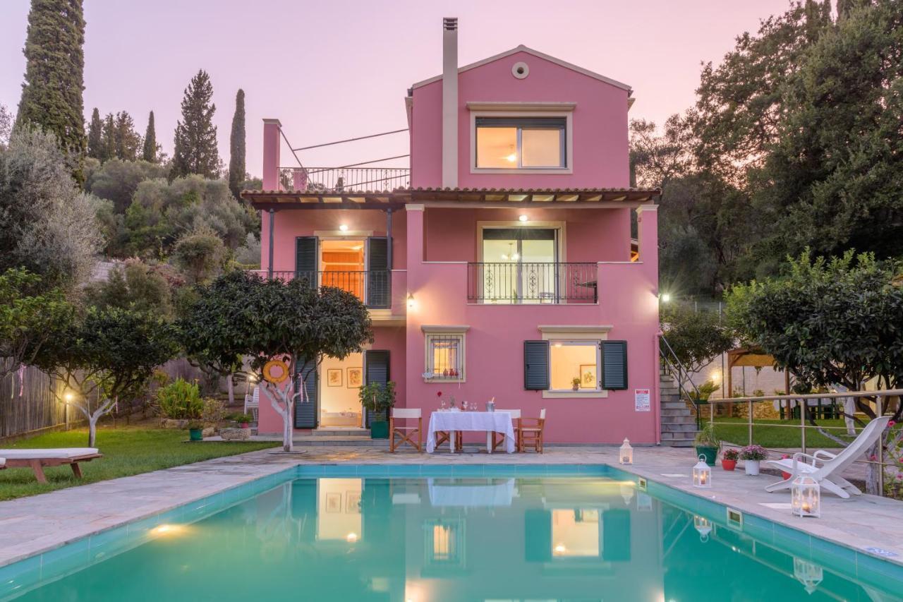 Villa Casa Elisabetta Corfu Kynopiástai Esterno foto